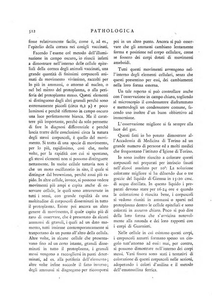 Pathologica rivista quindicinale