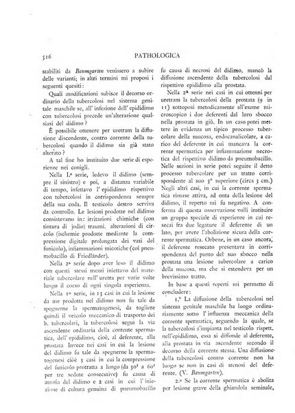 Pathologica rivista quindicinale