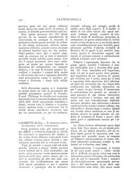 Pathologica rivista quindicinale