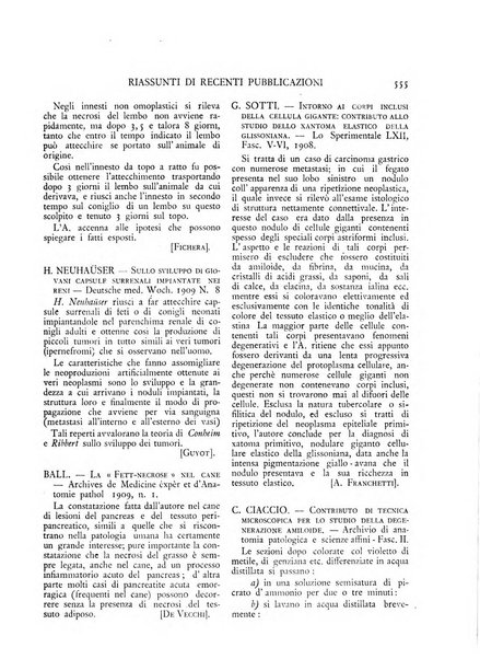 Pathologica rivista quindicinale