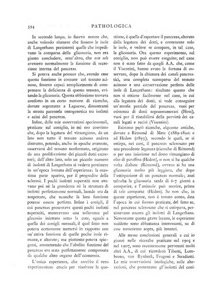 Pathologica rivista quindicinale