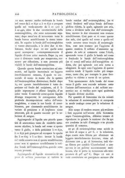 Pathologica rivista quindicinale