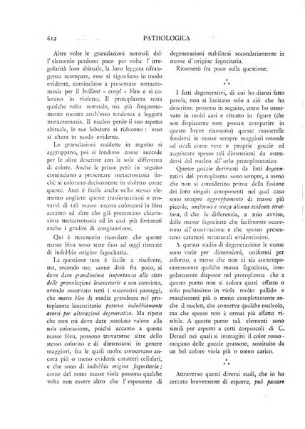 Pathologica rivista quindicinale