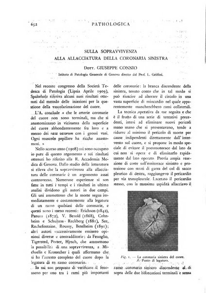 Pathologica rivista quindicinale