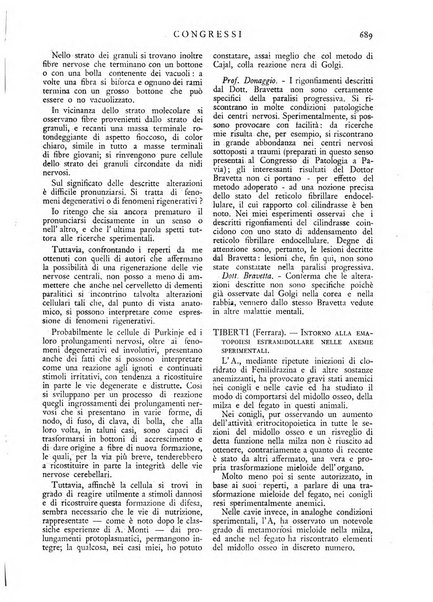 Pathologica rivista quindicinale