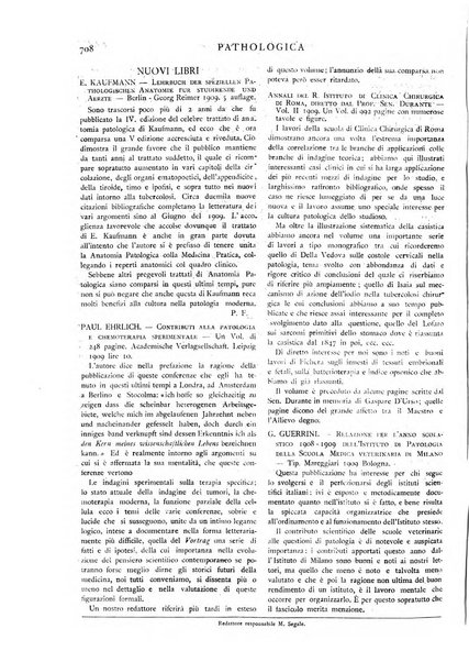 Pathologica rivista quindicinale