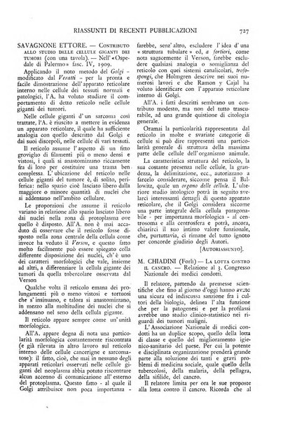 Pathologica rivista quindicinale