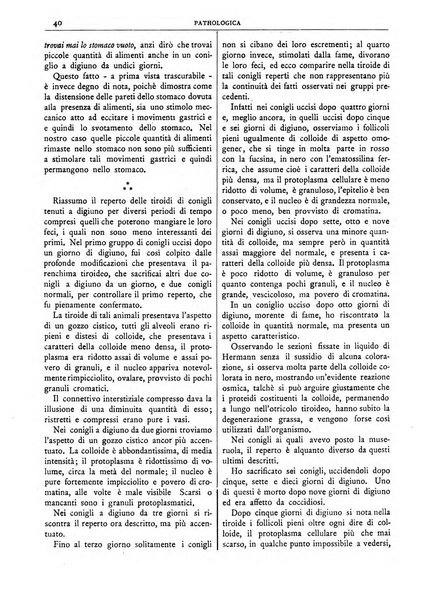 Pathologica rivista quindicinale