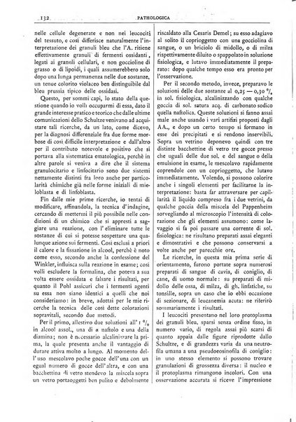 Pathologica rivista quindicinale