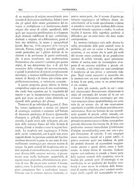 Pathologica rivista quindicinale