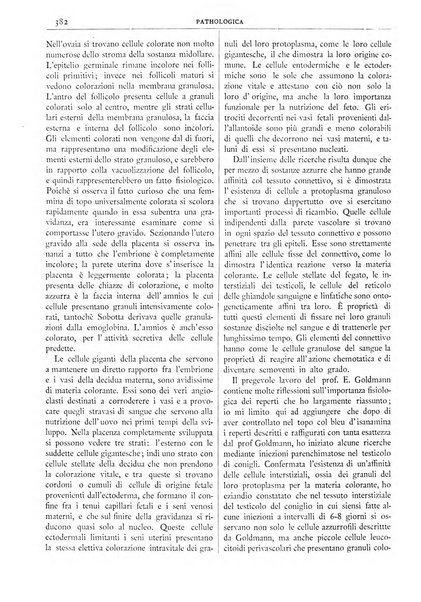 Pathologica rivista quindicinale