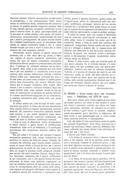 Pathologica rivista quindicinale