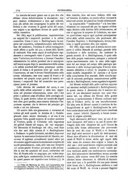 Pathologica rivista quindicinale