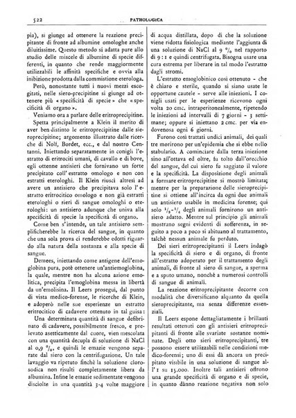 Pathologica rivista quindicinale