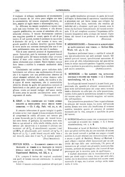 Pathologica rivista quindicinale