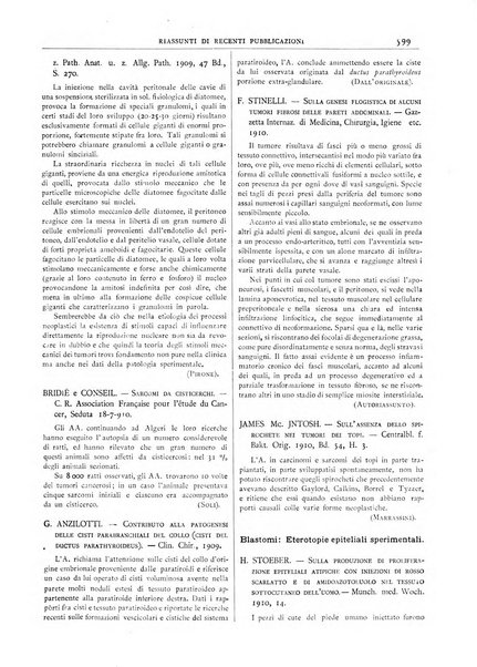 Pathologica rivista quindicinale