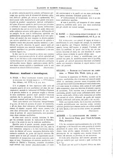 Pathologica rivista quindicinale