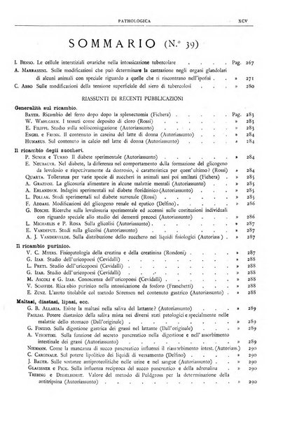 Pathologica rivista quindicinale