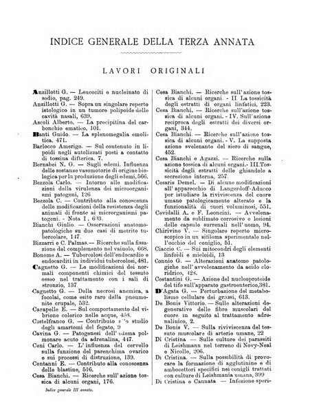 Pathologica rivista quindicinale