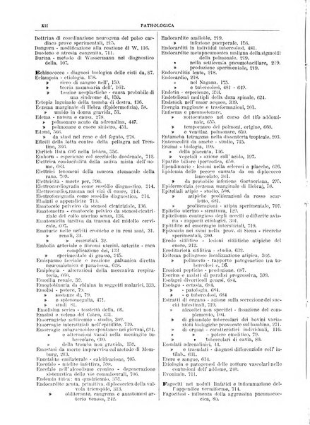 Pathologica rivista quindicinale