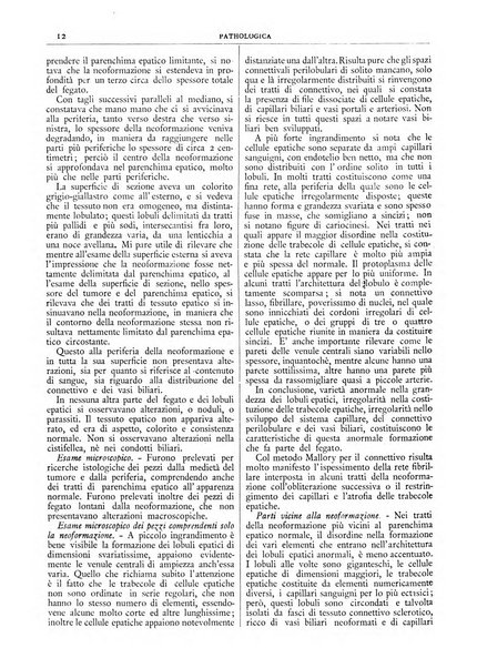 Pathologica rivista quindicinale