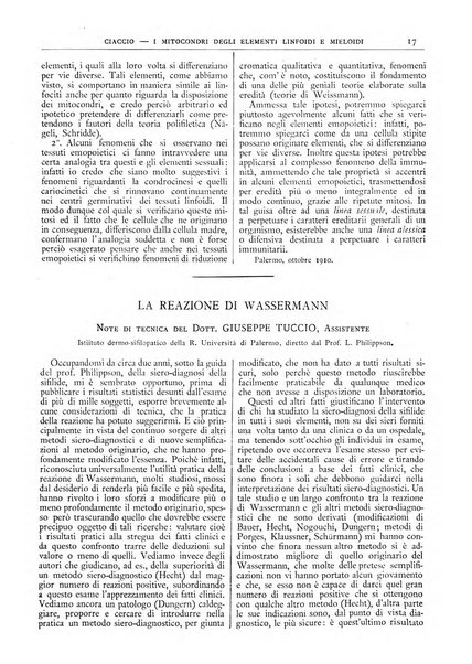 Pathologica rivista quindicinale