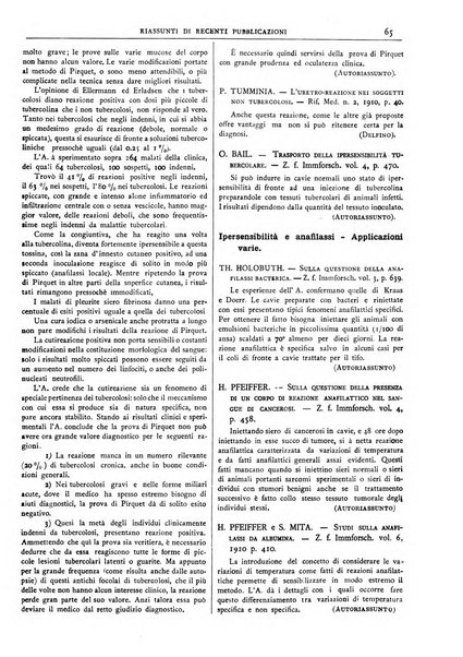 Pathologica rivista quindicinale