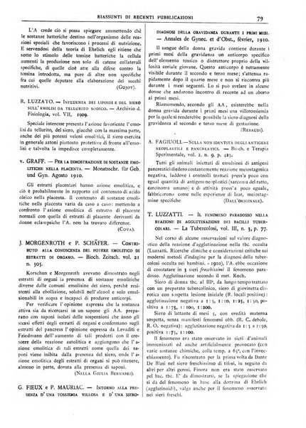 Pathologica rivista quindicinale