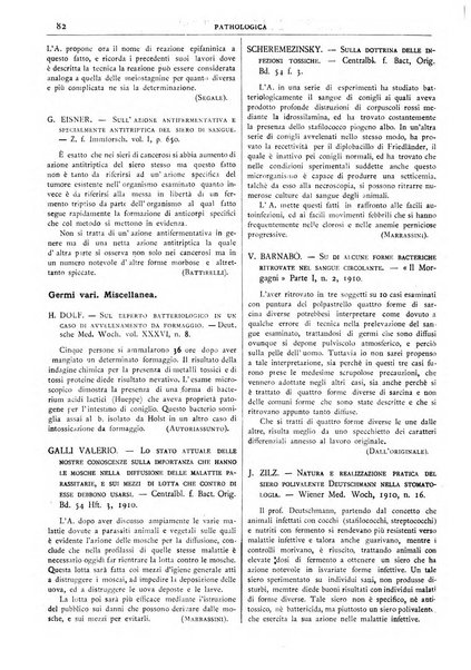 Pathologica rivista quindicinale