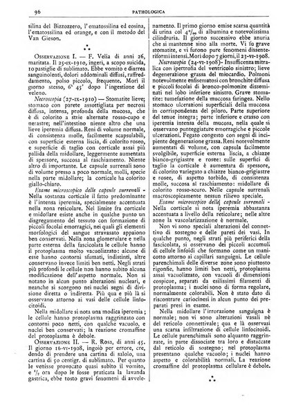 Pathologica rivista quindicinale