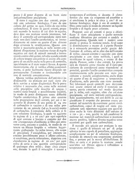 Pathologica rivista quindicinale