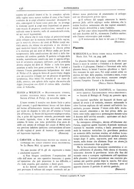 Pathologica rivista quindicinale