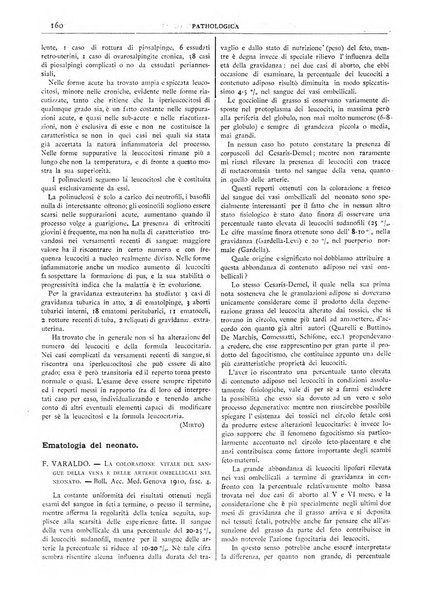 Pathologica rivista quindicinale