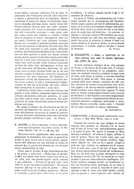 Pathologica rivista quindicinale