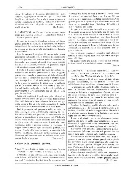 Pathologica rivista quindicinale