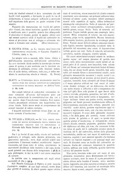 Pathologica rivista quindicinale