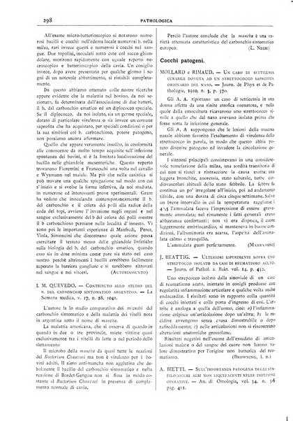 Pathologica rivista quindicinale