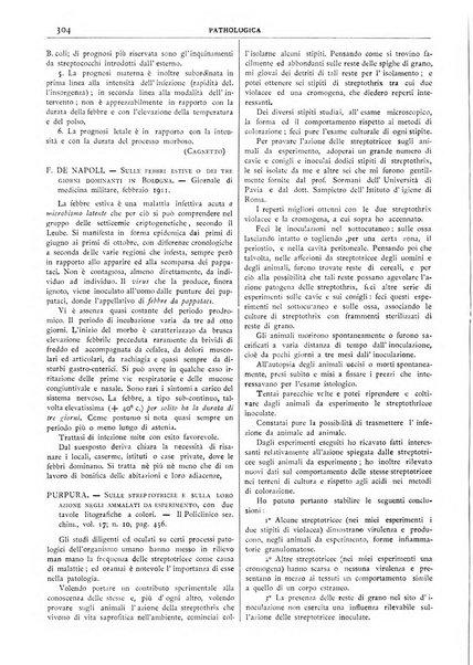 Pathologica rivista quindicinale