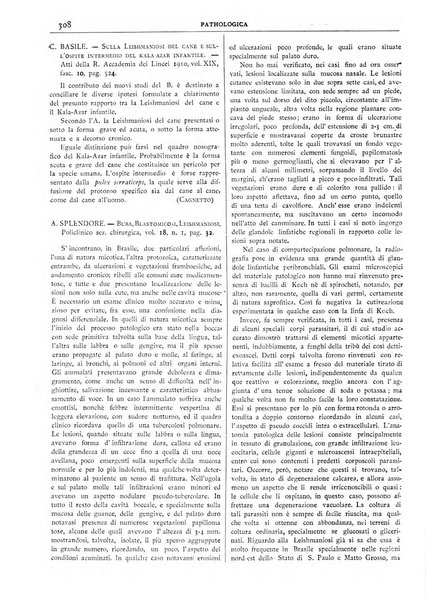 Pathologica rivista quindicinale