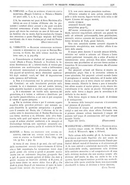 Pathologica rivista quindicinale