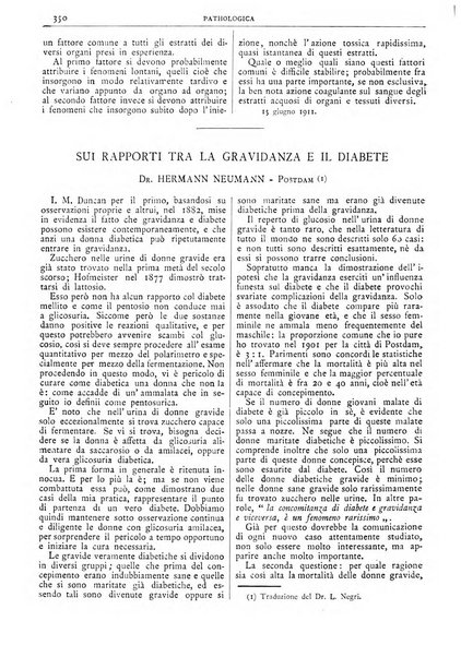 Pathologica rivista quindicinale