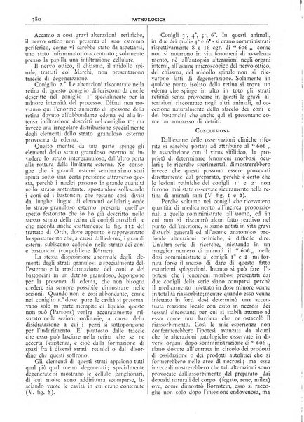 Pathologica rivista quindicinale