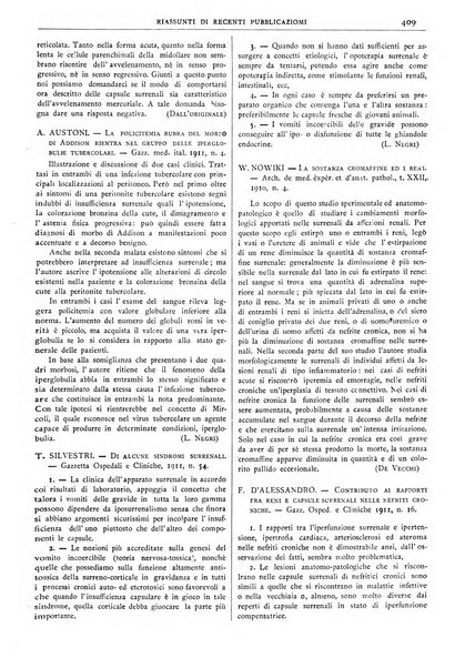 Pathologica rivista quindicinale