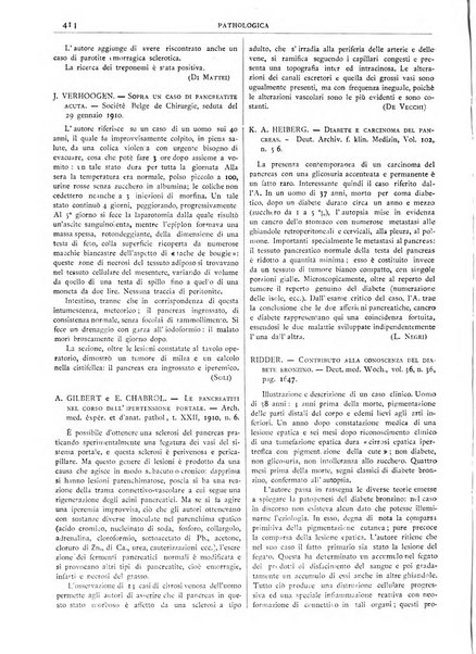 Pathologica rivista quindicinale