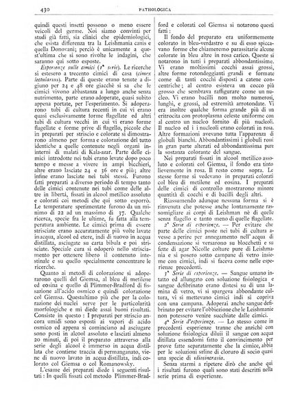 Pathologica rivista quindicinale