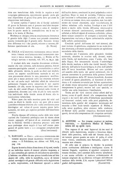 Pathologica rivista quindicinale