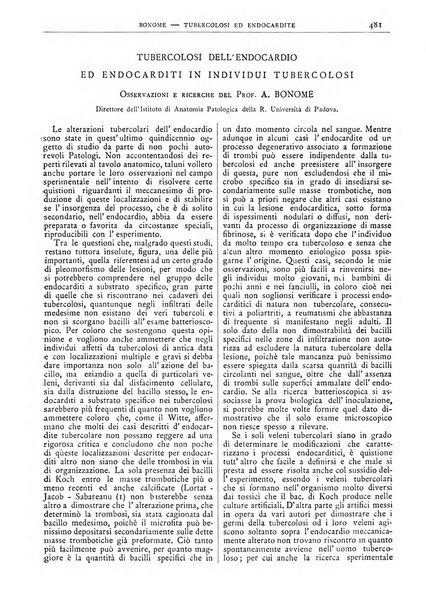 Pathologica rivista quindicinale