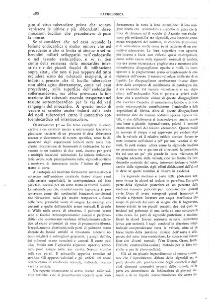 Pathologica rivista quindicinale