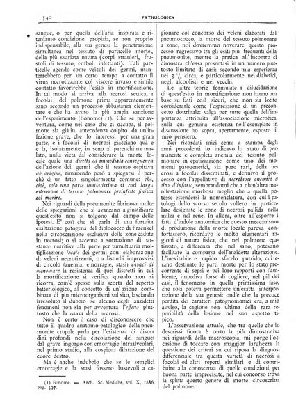 Pathologica rivista quindicinale