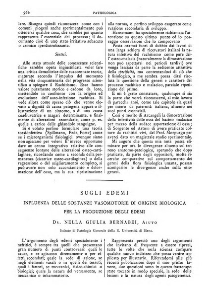 Pathologica rivista quindicinale